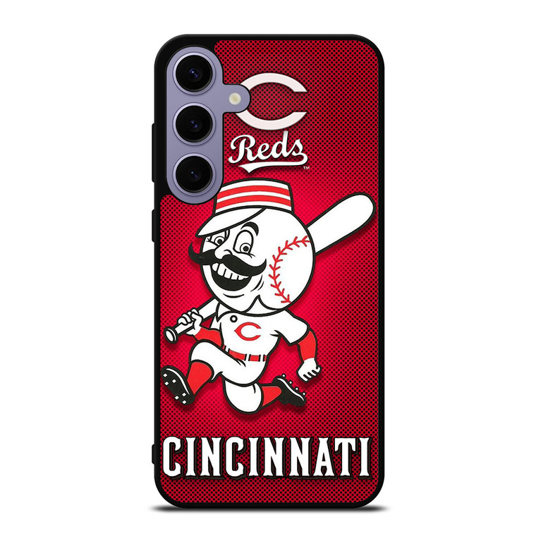 REDS CINCINNATI LOGO ICON Samsung Galaxy S24 Plus Case