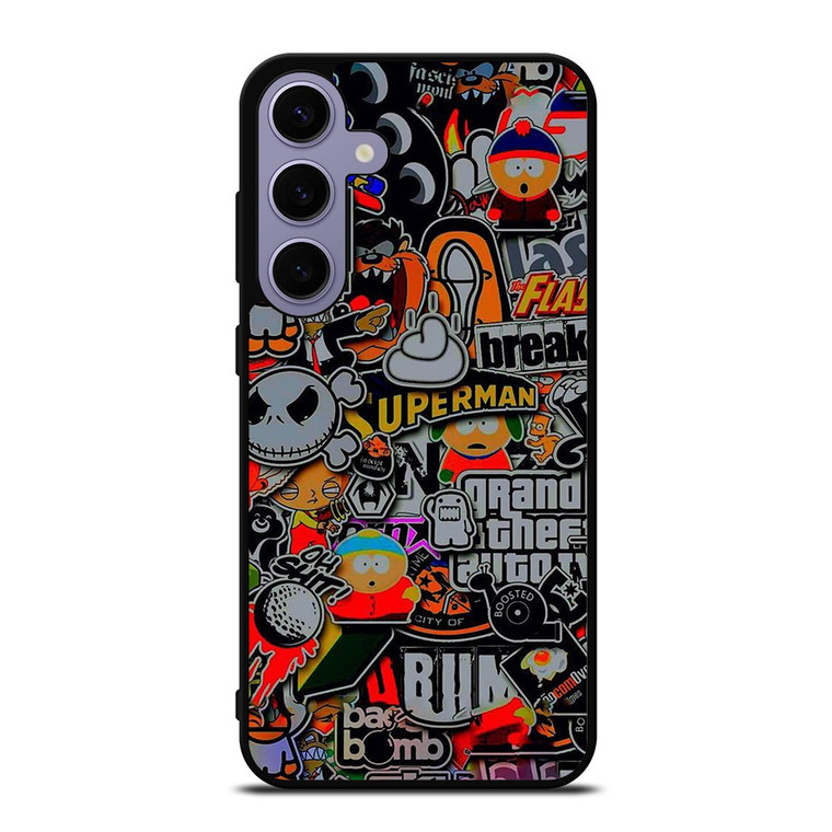 STICKER BOMB COMPILATION Samsung Galaxy S24 Plus Case