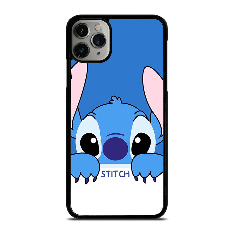 DISNEY STITCH CARTOON SIMPLE FLAT iPhone 11 Pro Max Case