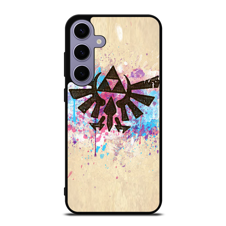 TRIFORCE SPLASH EMBLEM ART Samsung Galaxy S24 Plus Case