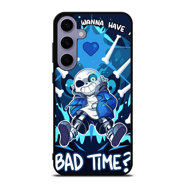 UNDERTALE SANS BAD TIME Samsung Galaxy S24 Plus Case