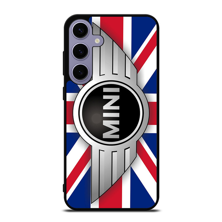 UNION JACK BLUE MINI COPER LOGO Samsung Galaxy S24 Plus Case