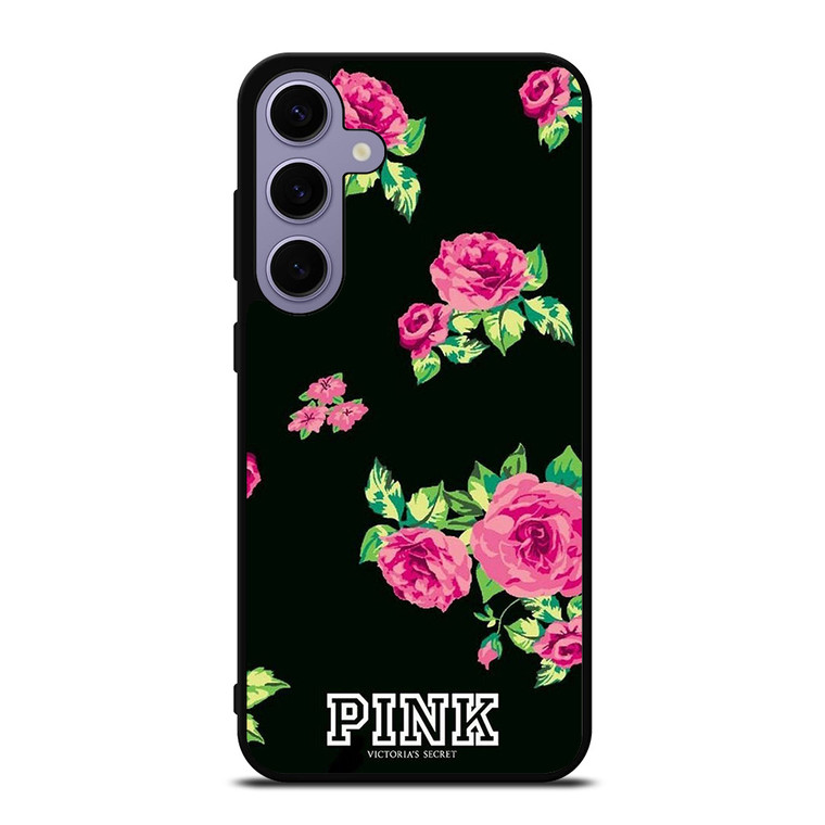 VICTORIA'S SECRET FLORAL PINK Samsung Galaxy S24 Plus Case