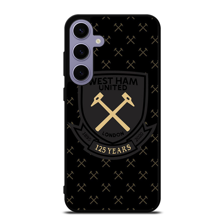 WEST HAM UNITED BLACK LOGO Samsung Galaxy S24 Plus Case