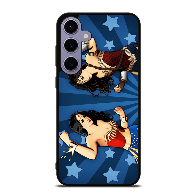 WONDER WOMAN LYNDA CARTER & GAL GADOT Samsung Galaxy S24 Plus Case