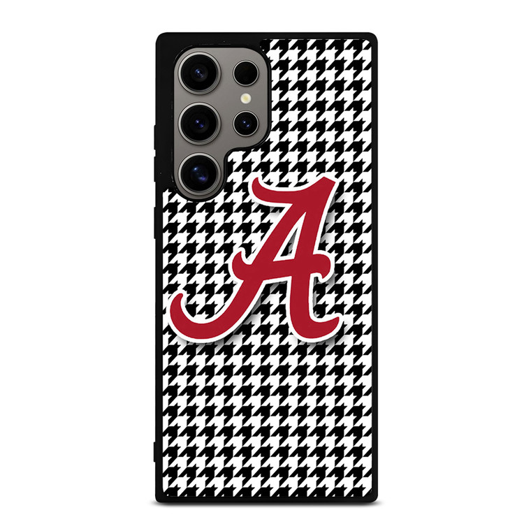 ALABAMA HOUNDSTOOTH CRIMSON TIDE Samsung Galaxy S24 Ultra Case