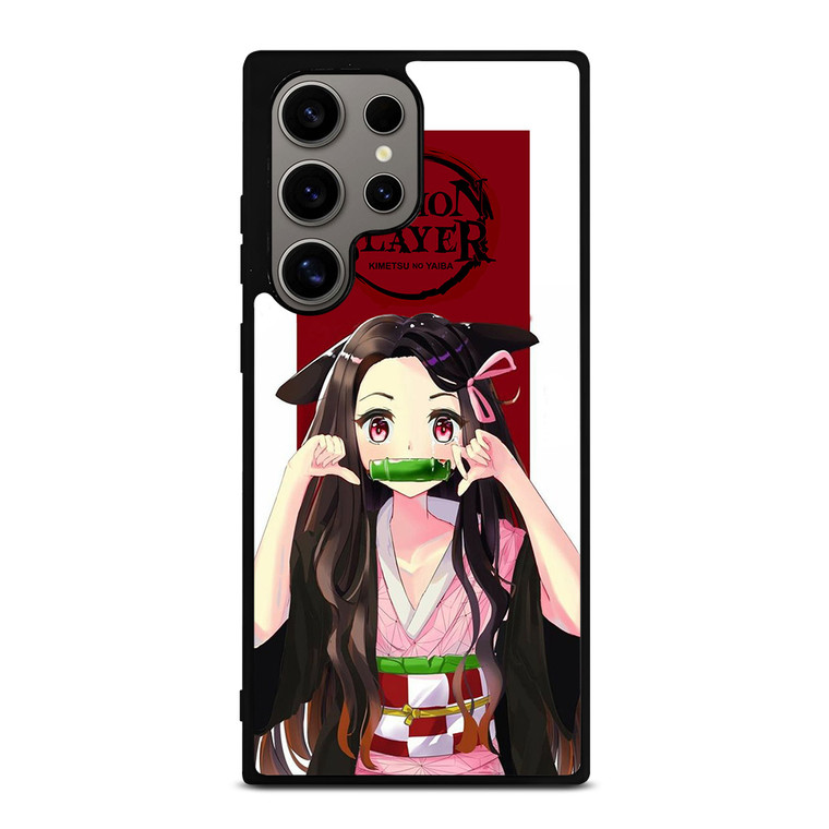 ANIME DEMON SLAYER KIMETSU NO YAIBA CUTE NEZUKO Samsung Galaxy S24 Ultra Case