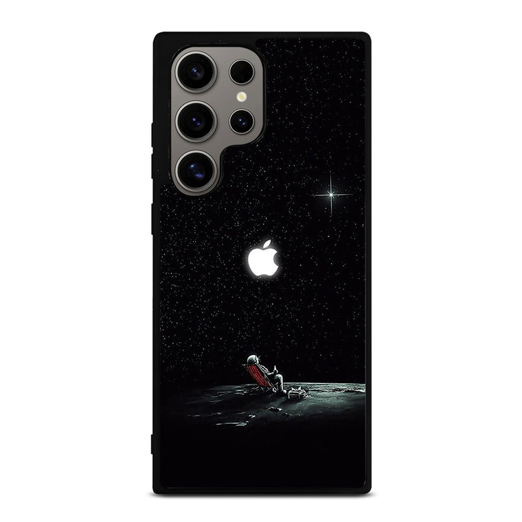 APPLE ON THE MOON Samsung Galaxy S24 Ultra Case