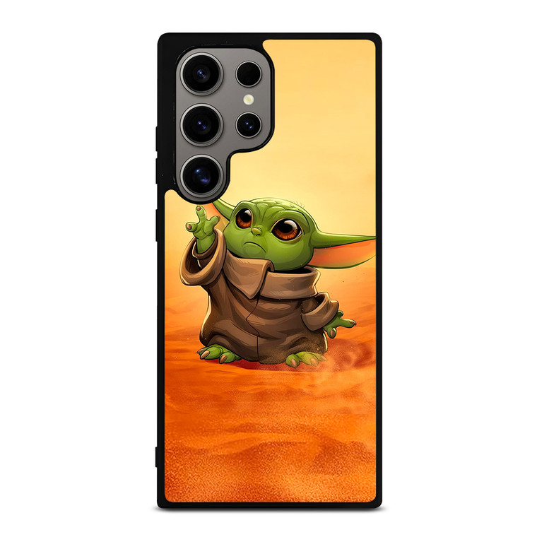 BABY YODA CARTOON STAR WARS Samsung Galaxy S24 Ultra Case