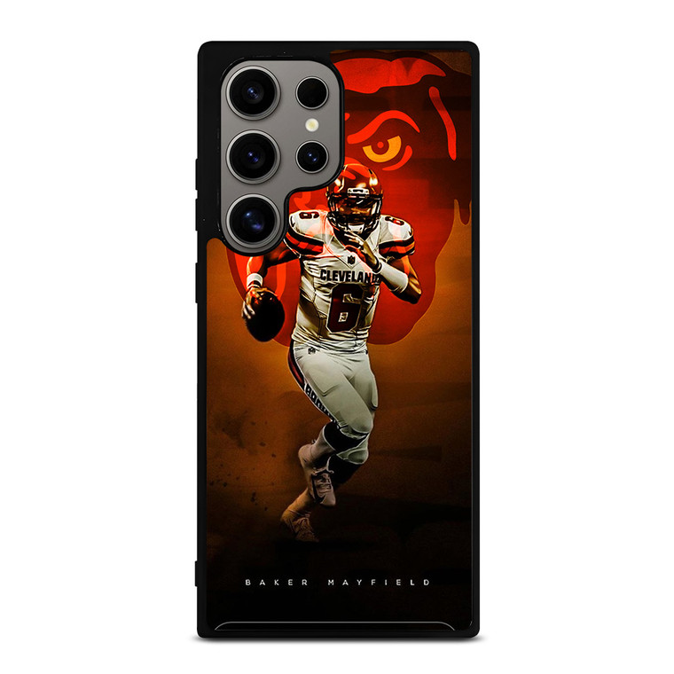 BAKER MAYFIELD CLEVELAND BROWNS Samsung Galaxy S24 Ultra Case