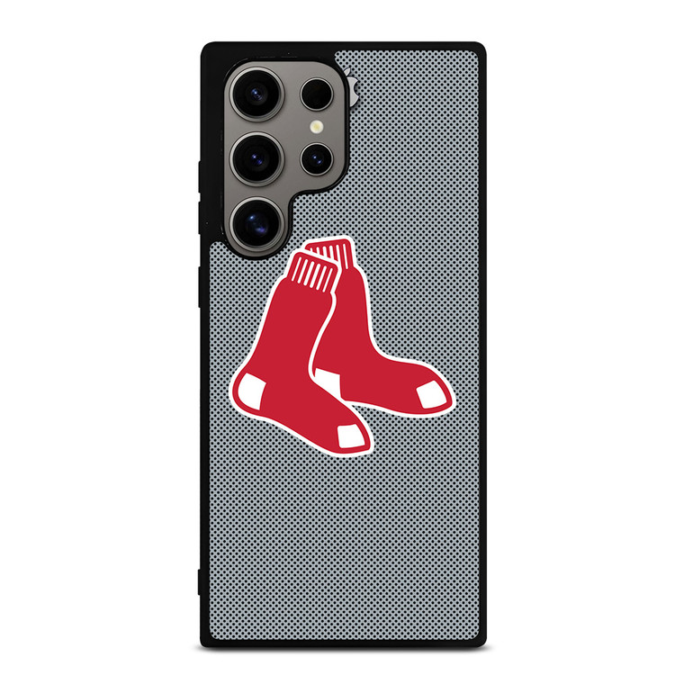 BOSTON RED SOX APPLE LOGO Samsung Galaxy S24 Ultra Case