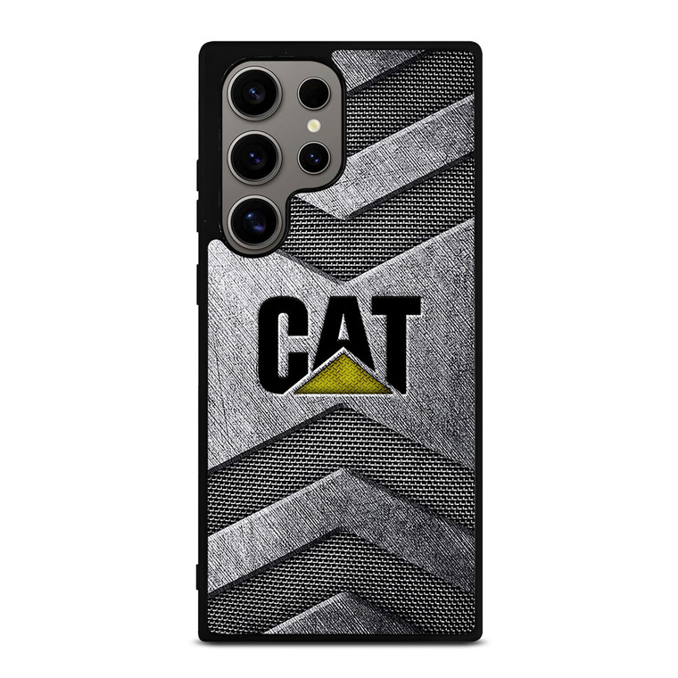 CATERPILLAR TRACTOR CAT METAL LOGO Samsung Galaxy S24 Ultra Case