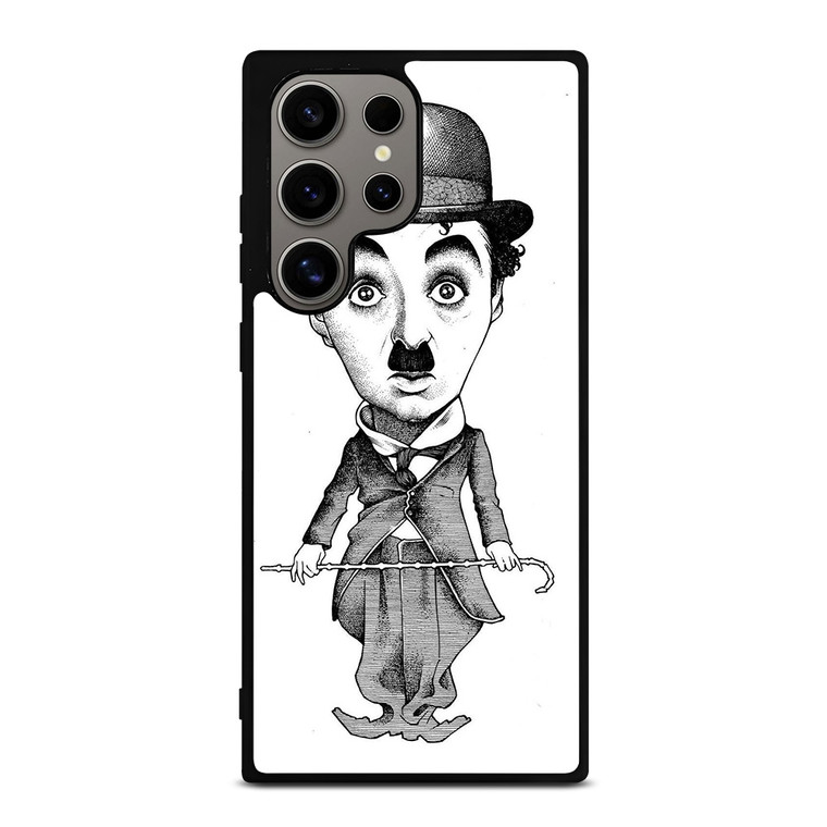 CHARLIE CHAPLIN CARTOON Samsung Galaxy S24 Ultra Case