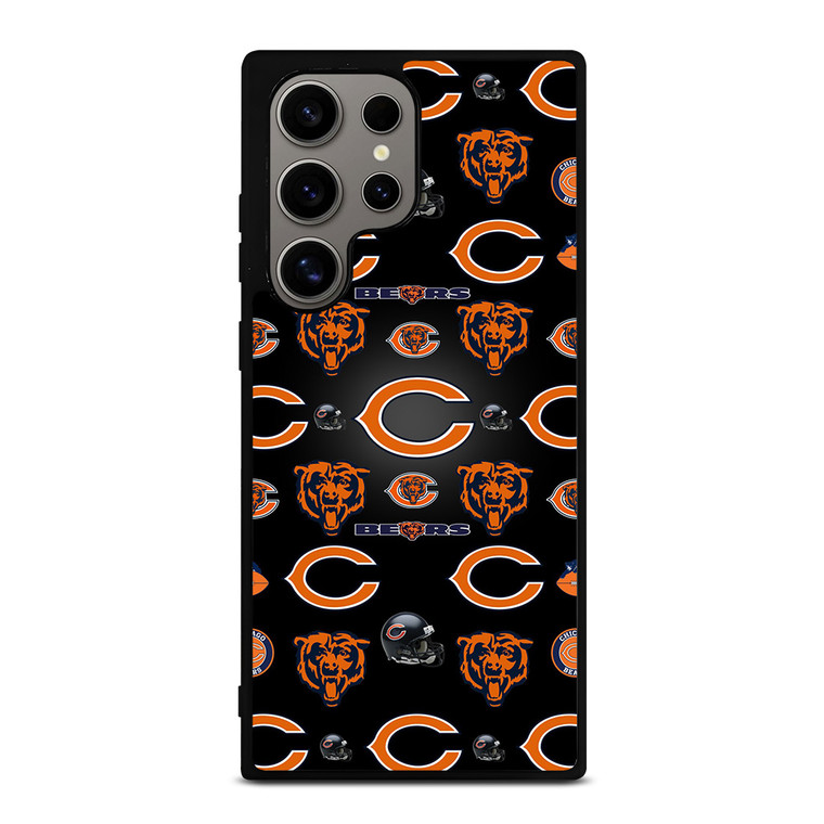 CHICAGO BEARS LOGO COLLAGE Samsung Galaxy S24 Ultra Case