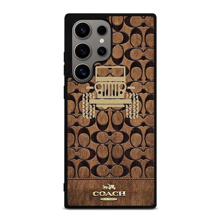 COACH NEW YORK JEEP Samsung Galaxy S24 Ultra Case