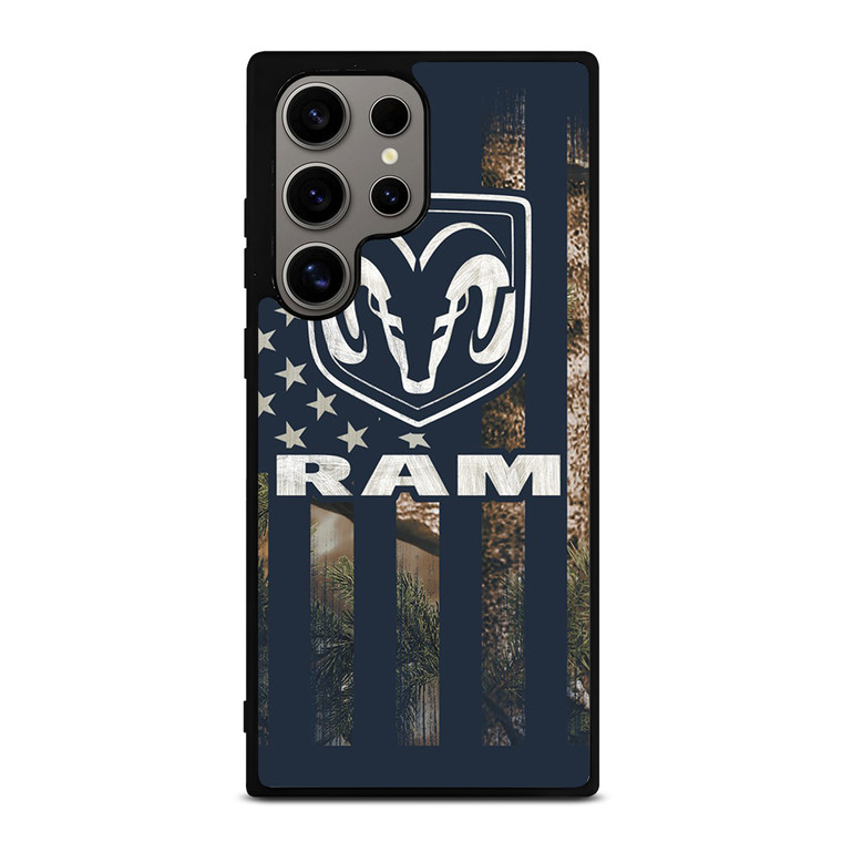 DODGE RAM FLAG Samsung Galaxy S24 Ultra Case
