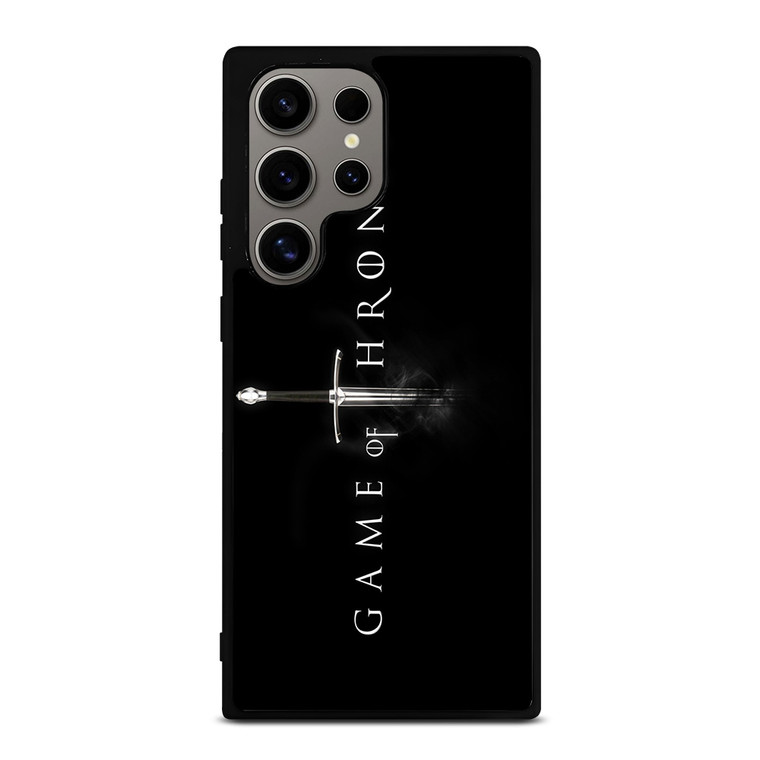 GAME OF THRONES LOGO BLACK Samsung Galaxy S24 Ultra Case