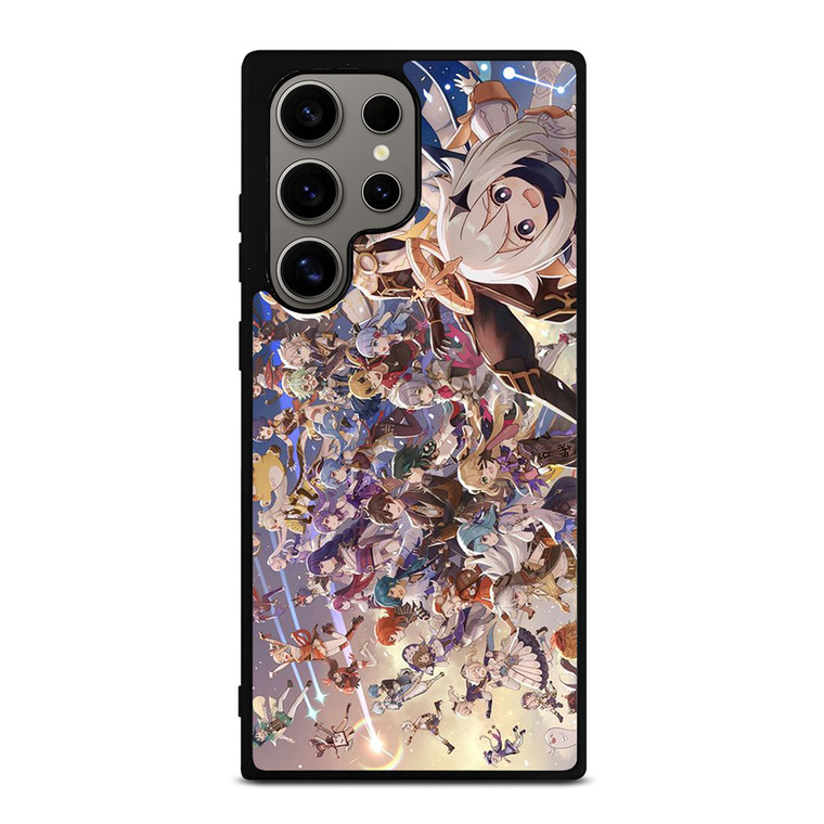 GENSHIN IMPACT ALL GAME CHARACTERS Samsung Galaxy S24 Ultra Case