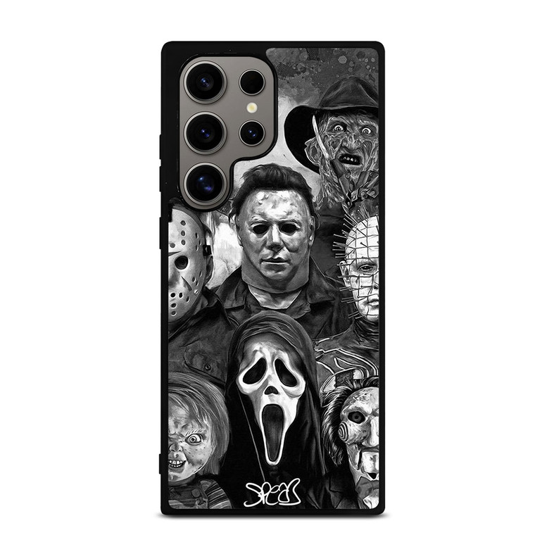 HORROR MOVIES CHARACTERS Samsung Galaxy S24 Ultra Case