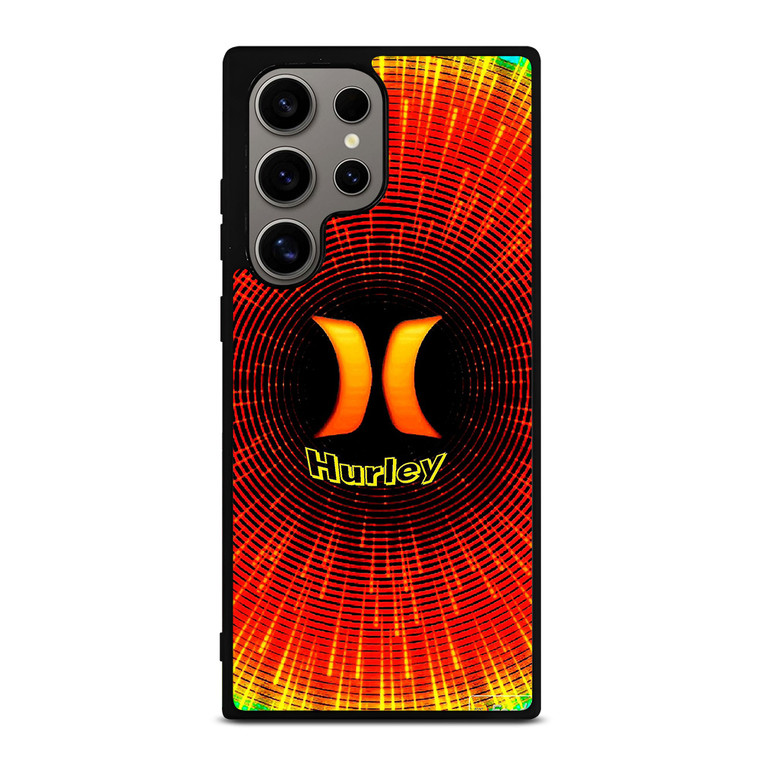 HURLEY ORANGE BLACK LOGO Samsung Galaxy S24 Ultra Case
