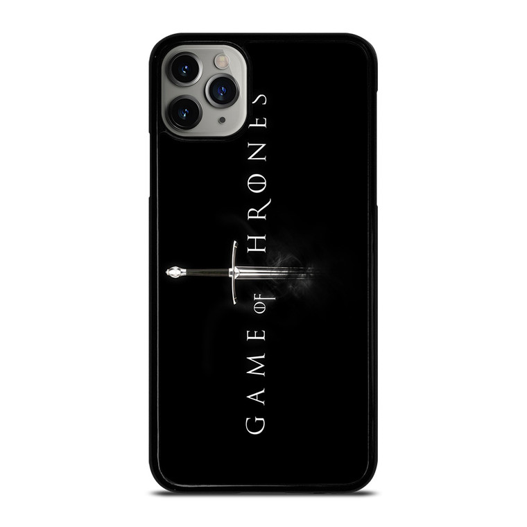 GAME OF THRONES LOGO BLACK iPhone 11 Pro Max Case