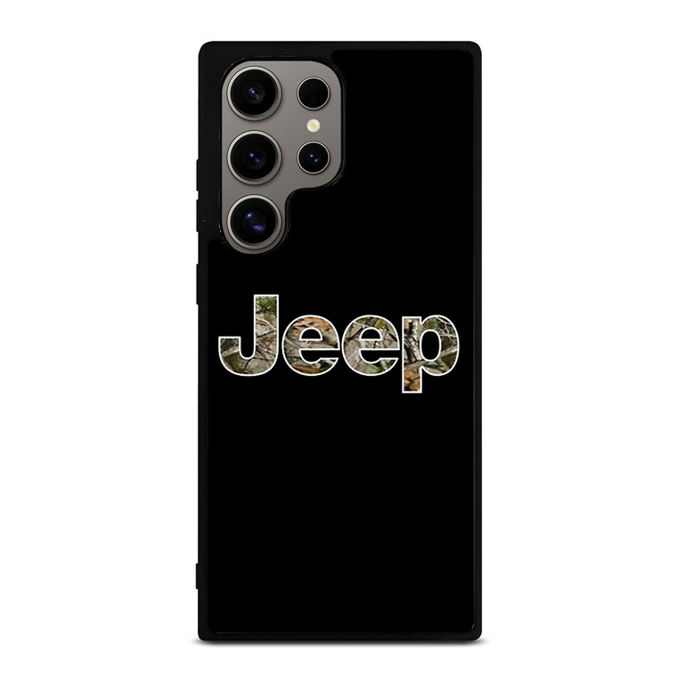 JEEP WRANGLER LOGO CAMO Samsung Galaxy S24 Ultra Case