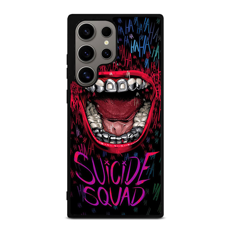 JOKER COMIC SUICIDE SQUAD HAHAHA Samsung Galaxy S24 Ultra Case