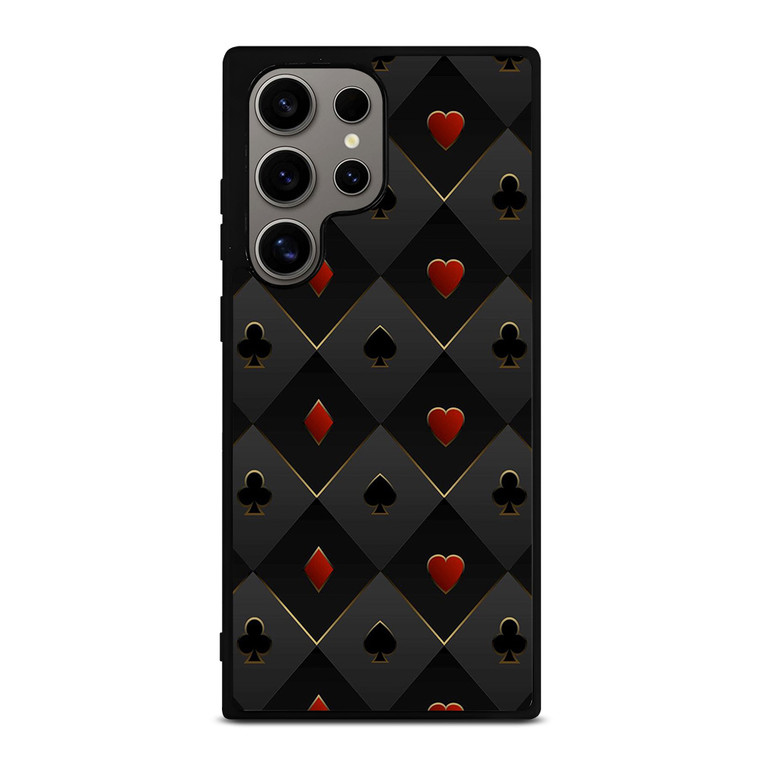KATE SPADE LOGO BLACK COLLAGE Samsung Galaxy S24 Ultra Case