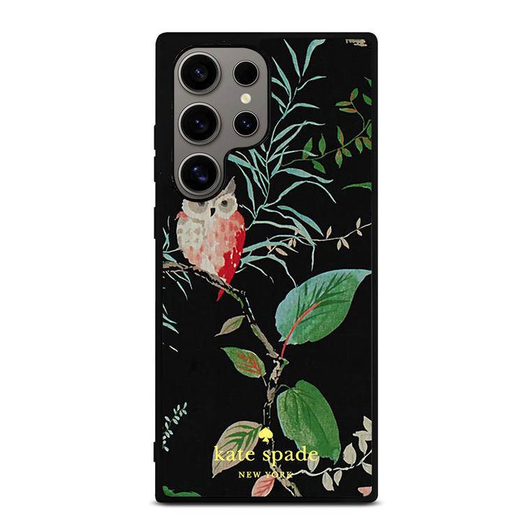 KATE SPADE OWLISH BLACK Samsung Galaxy S24 Ultra Case