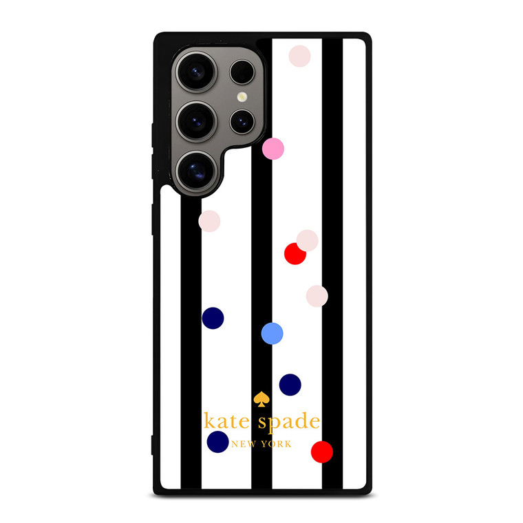 KATE SPADE STRIPE POLKADOTS Samsung Galaxy S24 Ultra Case