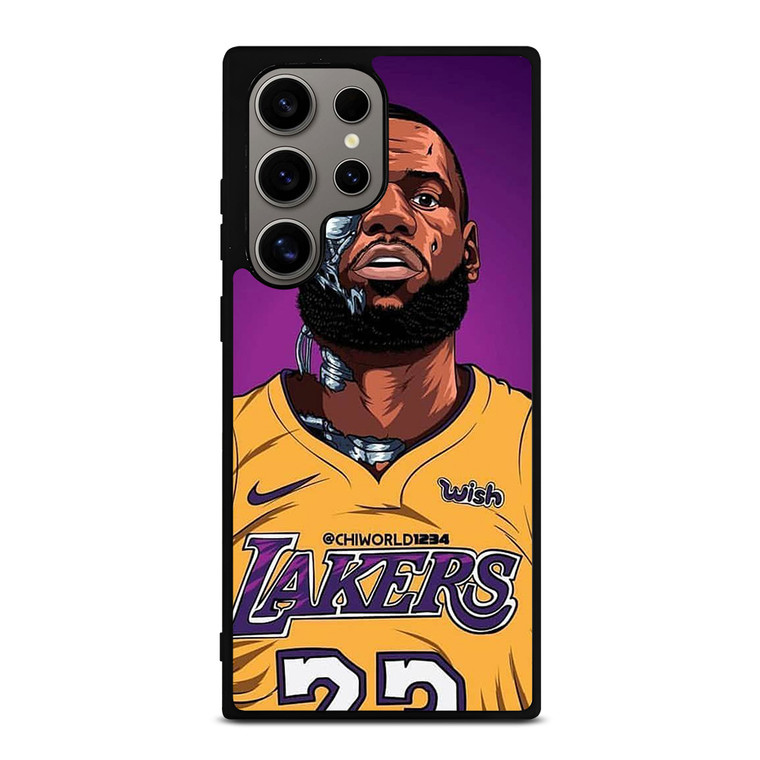 LEBRON JAMES LA LAKERS TERMINATOR Samsung Galaxy S24 Ultra Case