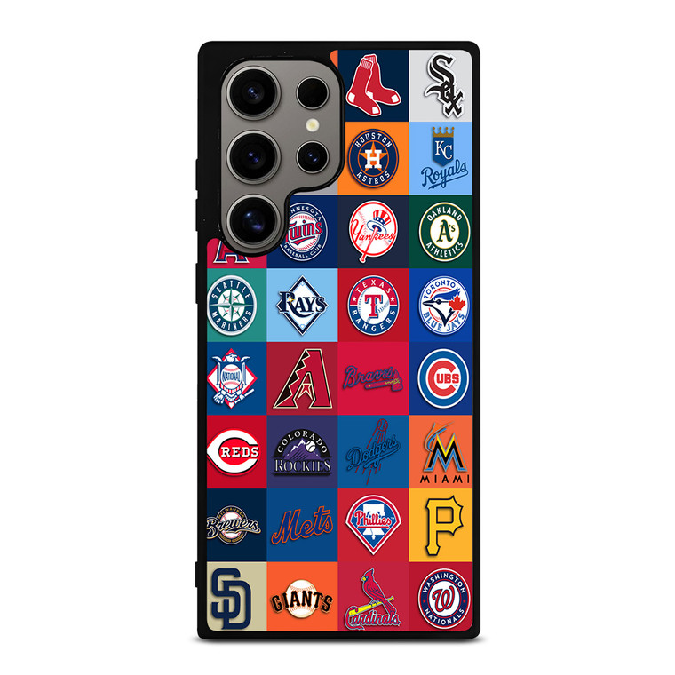 MAJOR BASEBALL LEAGUE CLUB COLLAGE Samsung Galaxy S24 Ultra Case
