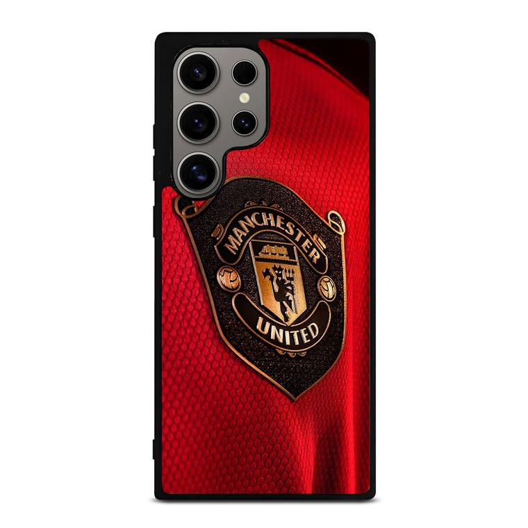 MANCHESTER UNITED LOGO JERSEY Samsung Galaxy S24 Ultra Case