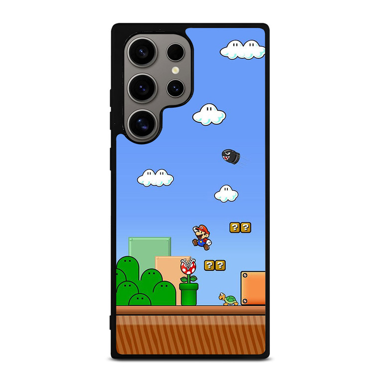 MARIO BROSS GAME NINTENDO Samsung Galaxy S24 Ultra Case