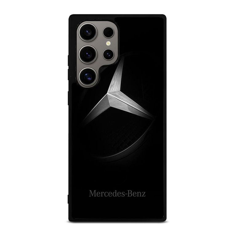 MERCEDES BENZ SIMPLE ELEGANT LOGO BLACK Samsung Galaxy S24 Ultra Case