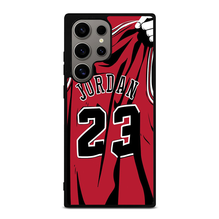 MICHAEL JORDAN 23 JERSEY ART Samsung Galaxy S24 Ultra Case