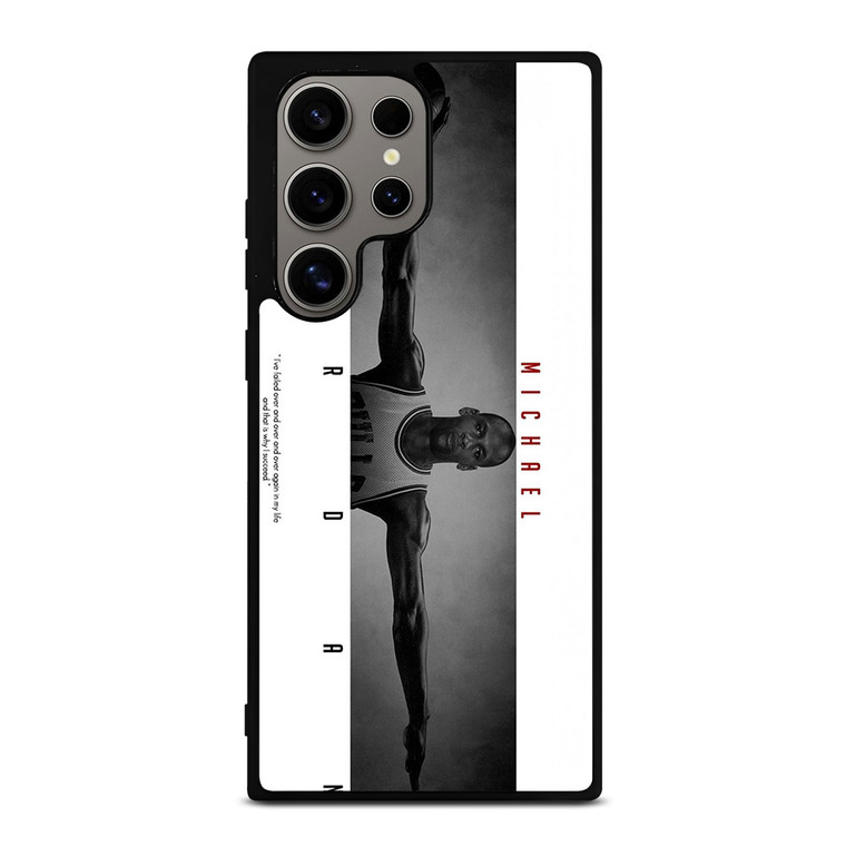 MICHAEL JORDAN CHICAGO BULLS 3 Samsung Galaxy S24 Ultra Case