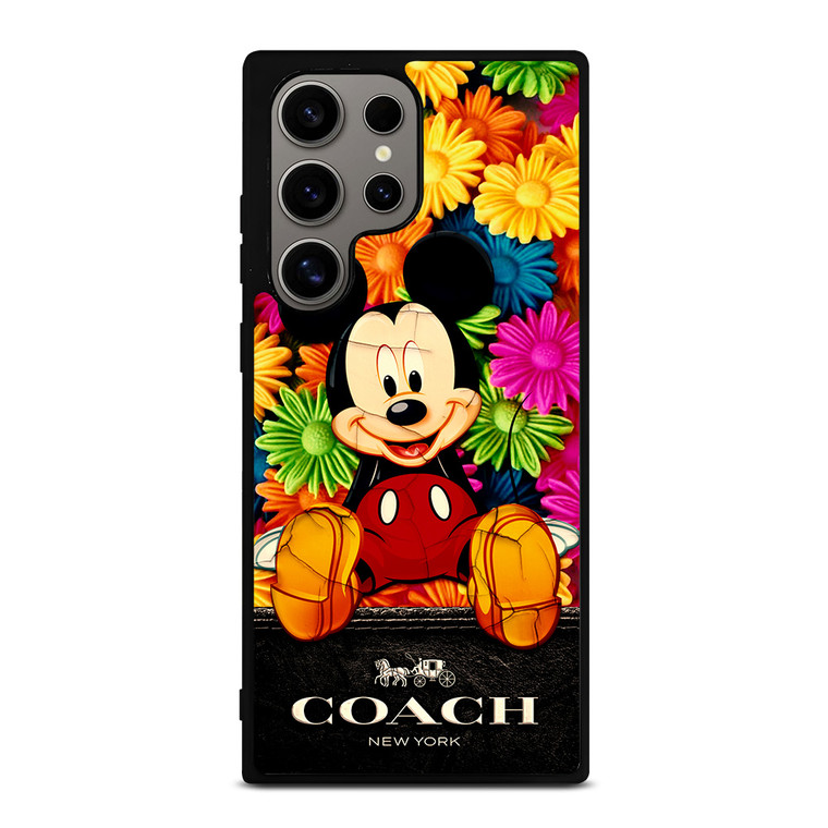 MICKEY MOUSE COACH Samsung Galaxy S24 Ultra Case