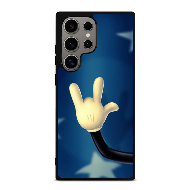 MICKEY MOUSE FINGER STYLE Samsung Galaxy S24 Ultra Case