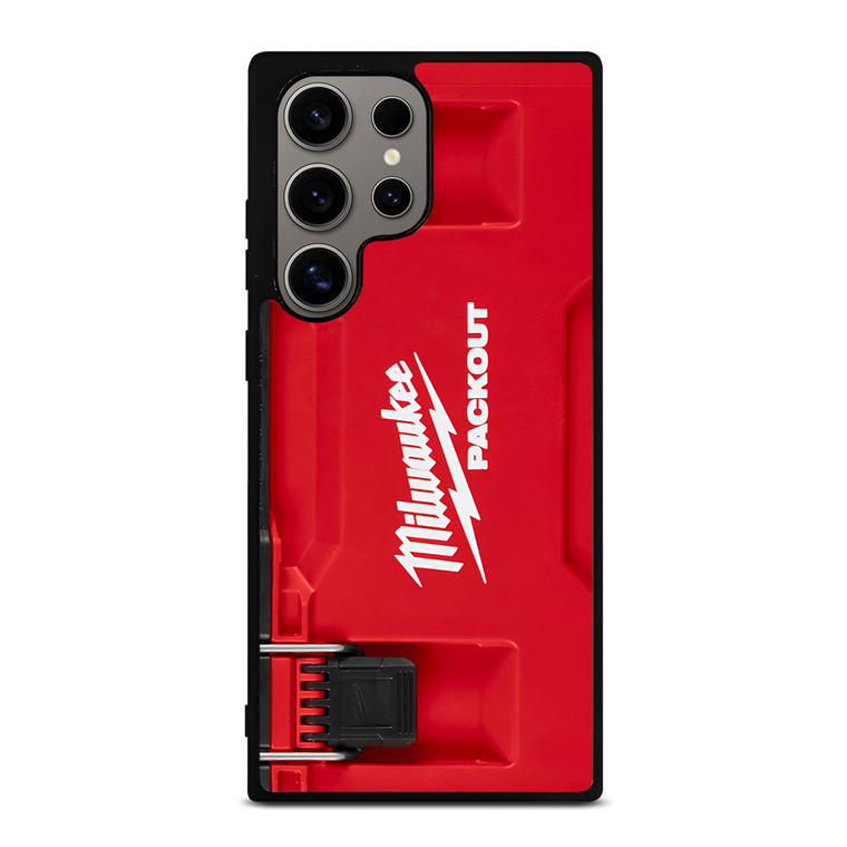 MILWAUKEE TOOLBOX LOGO PACKOUT Samsung Galaxy S24 Ultra Case MILWAUKEE TOOLBOX LOGO PACKOUT Samsung Galaxy S24 Ultra Case
