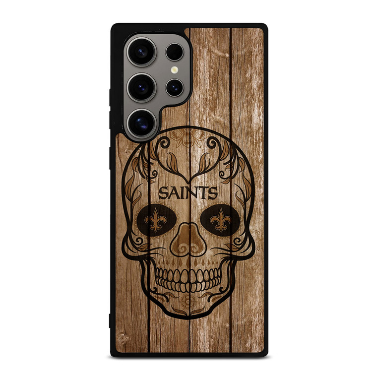 NEW ORLEANS SAINTS SKULL 2 Samsung Galaxy S24 Ultra Case