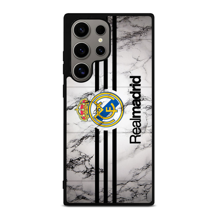 NEW REAL MADRID MARBLE LOGO Samsung Galaxy S24 Ultra Case