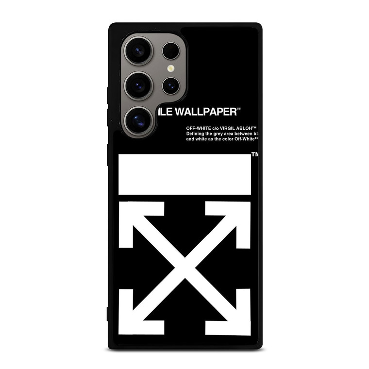OFF WHITE Samsung Galaxy S24 Ultra Case