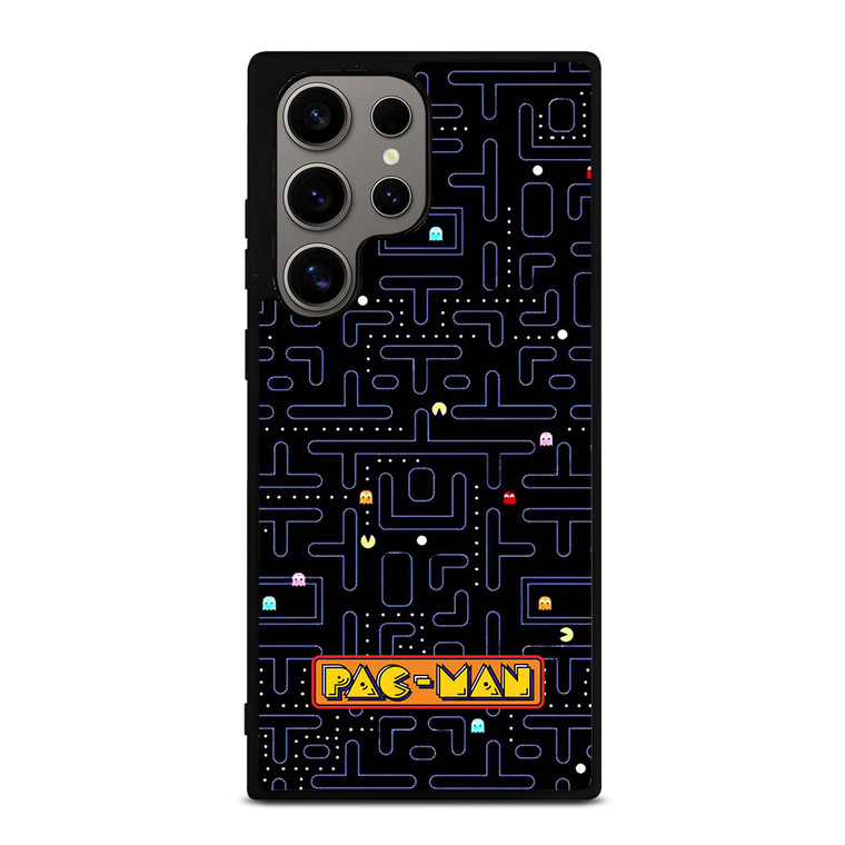 PAC MAN MAP BATTLE Samsung Galaxy S24 Ultra Case