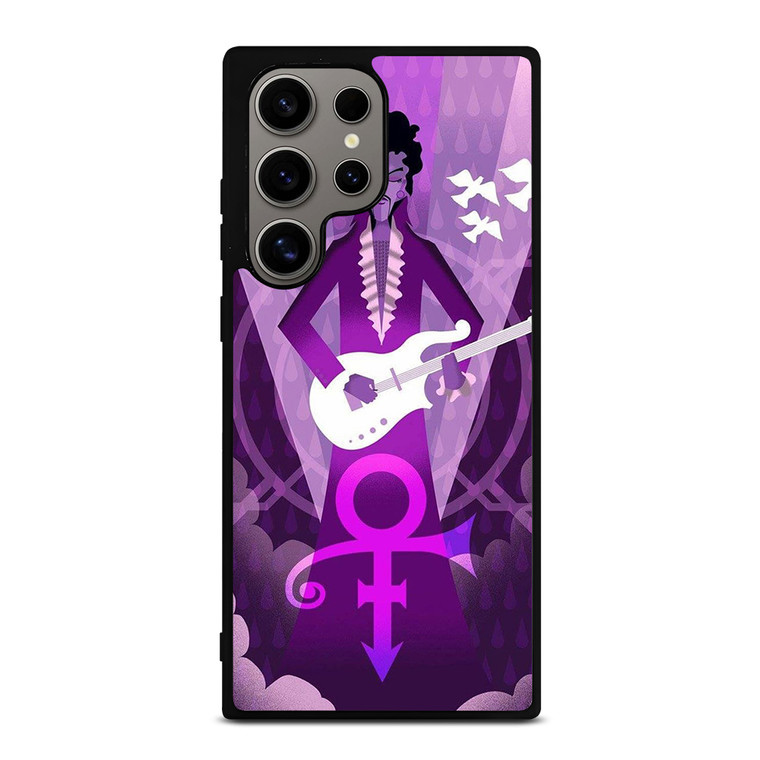 PRINCE PURPLE RAIN CARTOON Samsung Galaxy S24 Ultra Case