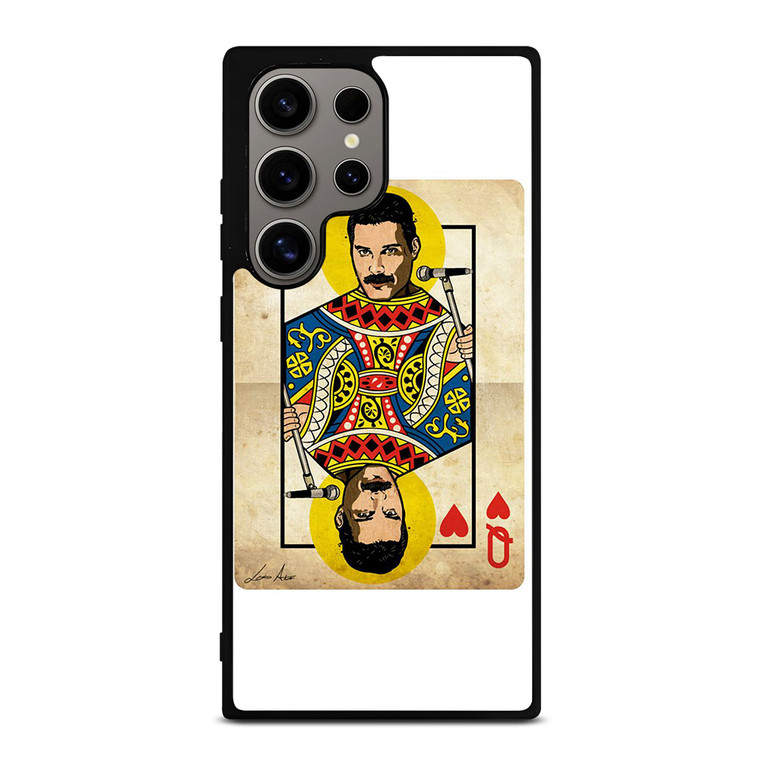 QUEEN FREDDY MERCURY CARD Samsung Galaxy S24 Ultra Case QUEEN FREDDY MERCURY CARD Samsung Galaxy S24 Ultra Case