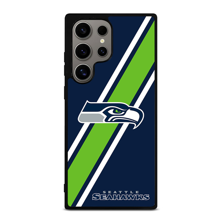 SEATTLE SEAHAWKS LOGO FOOTBALL TEAM Samsung Galaxy S24 Ultra Case