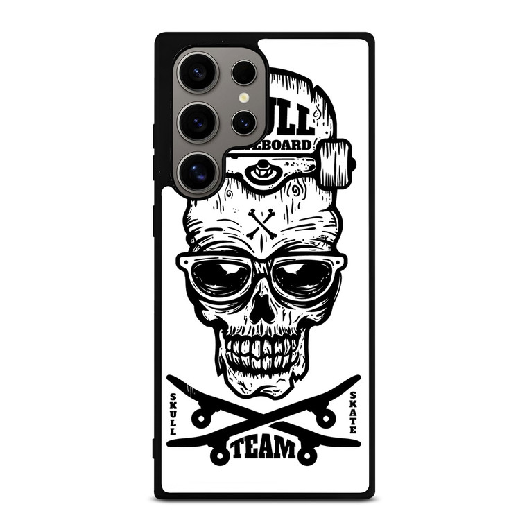SKULL SKATEBOARD TEAM LOGO Samsung Galaxy S24 Ultra Case