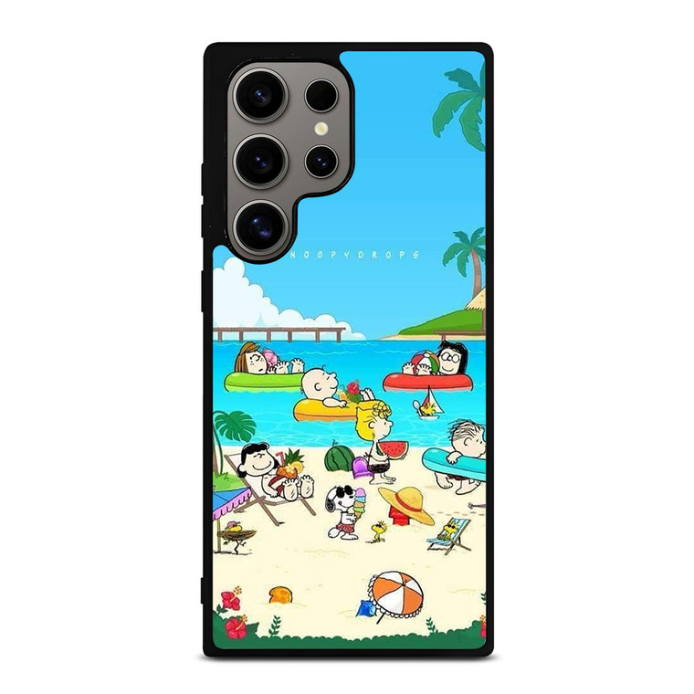 SNOOPY THE PEANUTS BEACH Samsung Galaxy S24 Ultra Case