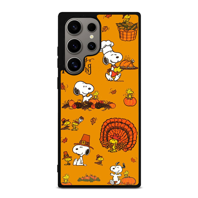 SNOOPY THE PEANUTS HAPPY THANKSGIVING Samsung Galaxy S24 Ultra Case